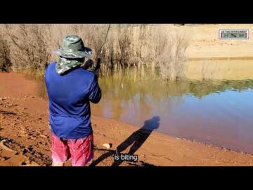 Fishing at Lake Oroville on a HOT DAY