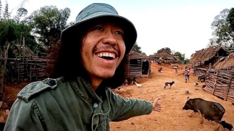 หมู่บ้านลับแล...!!หมู่บ้านกลางป่าใหญ่ประเทศลาว... [ โจโฉ ]