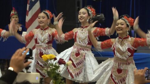 Merced Hmong New Year 2024 25  Dance Mej Nas Seev